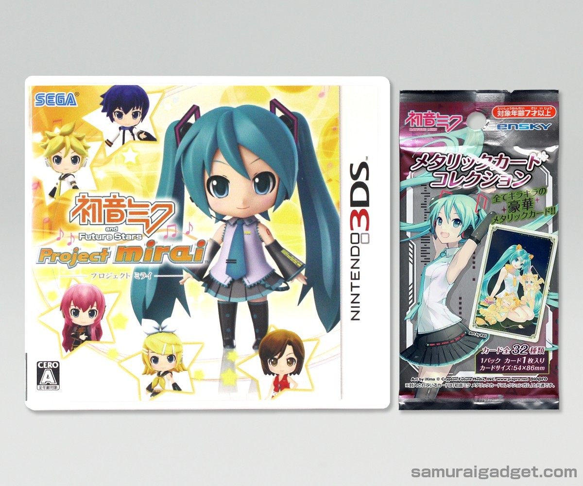 Hatsune Miku and Future Stars: Project Mirai (+Card) Nintendo 3DS [Japan NTSC-J]