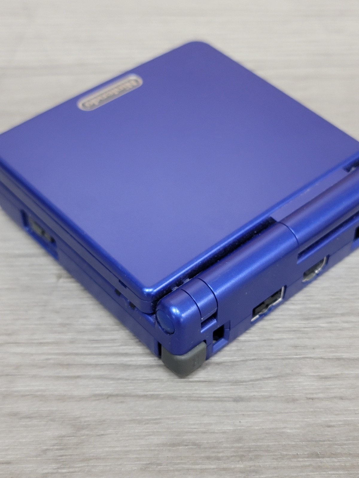 Nintendo Game Boy Advance SP AGS-001 Blue Handheld Console w/ Tetris