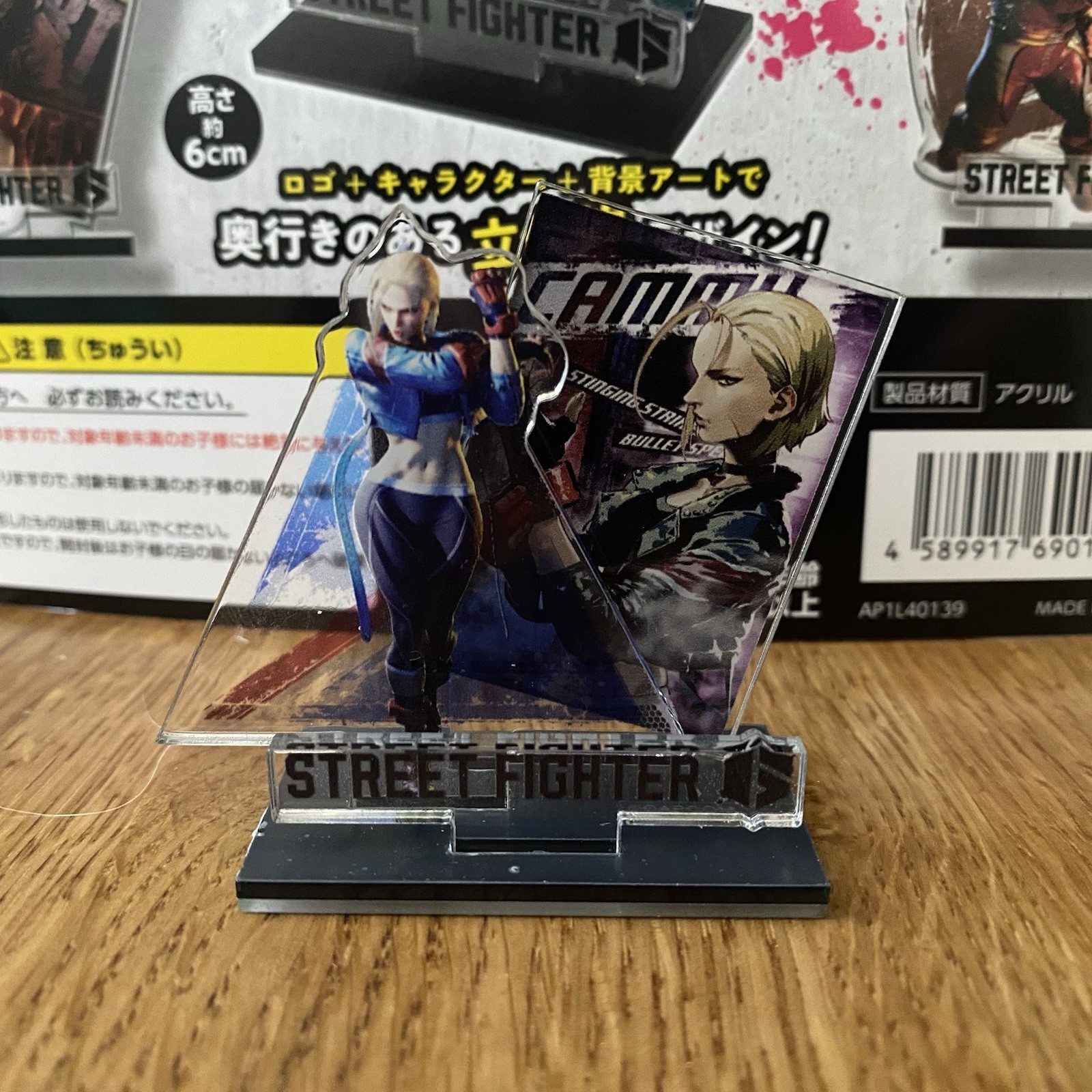 Street Fighter 6 CAMMY gashapon standee Capcom Japan US Seller NEW Gacha