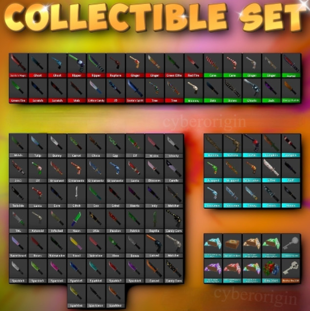 Collectible Set MM2 Mega Bundle *Cheap and Fast* (Murder Mystery 2)