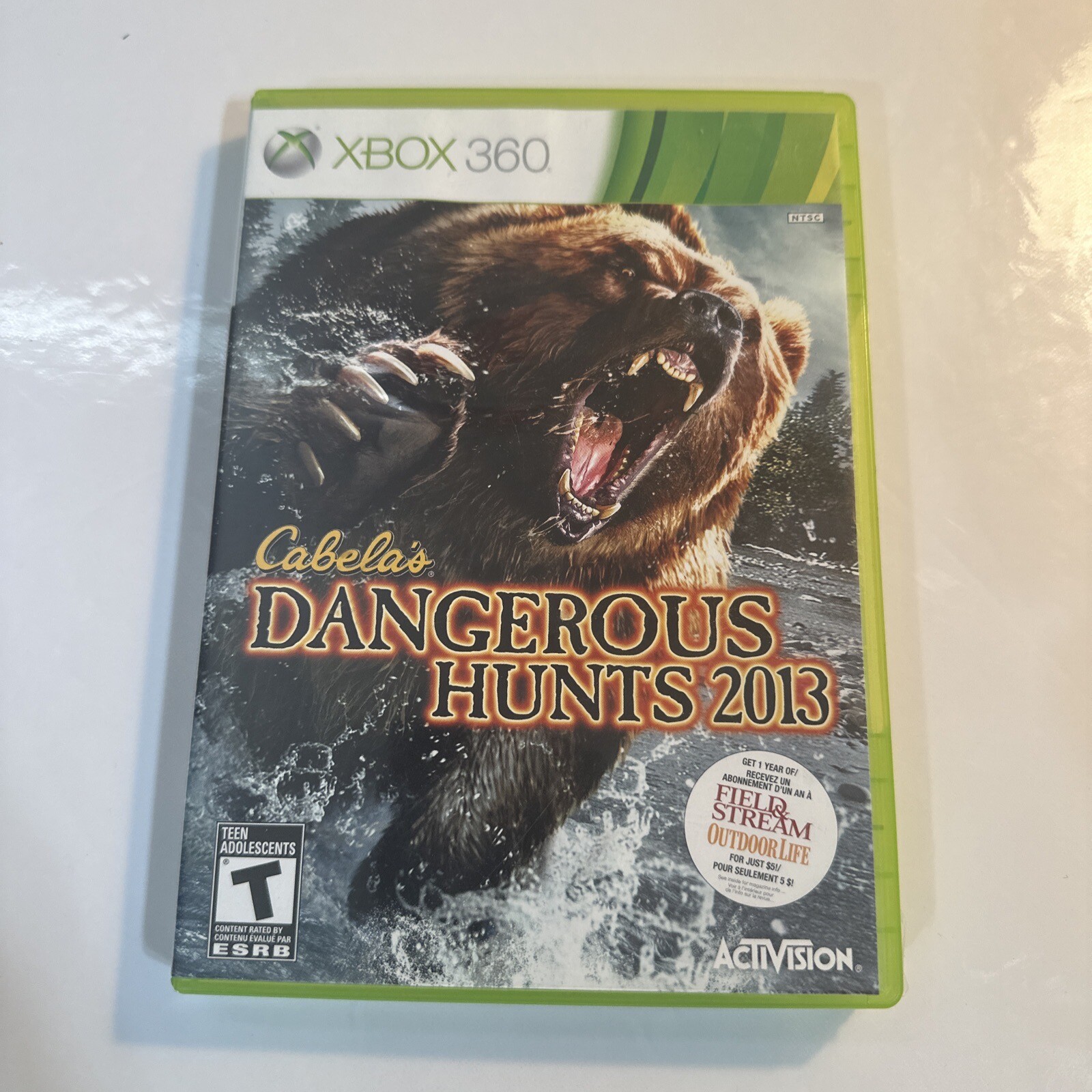 Cabela’s Dangerous Hunts 2013 (Microsoft Xbox 360, 2012) CIB Complete – Tested