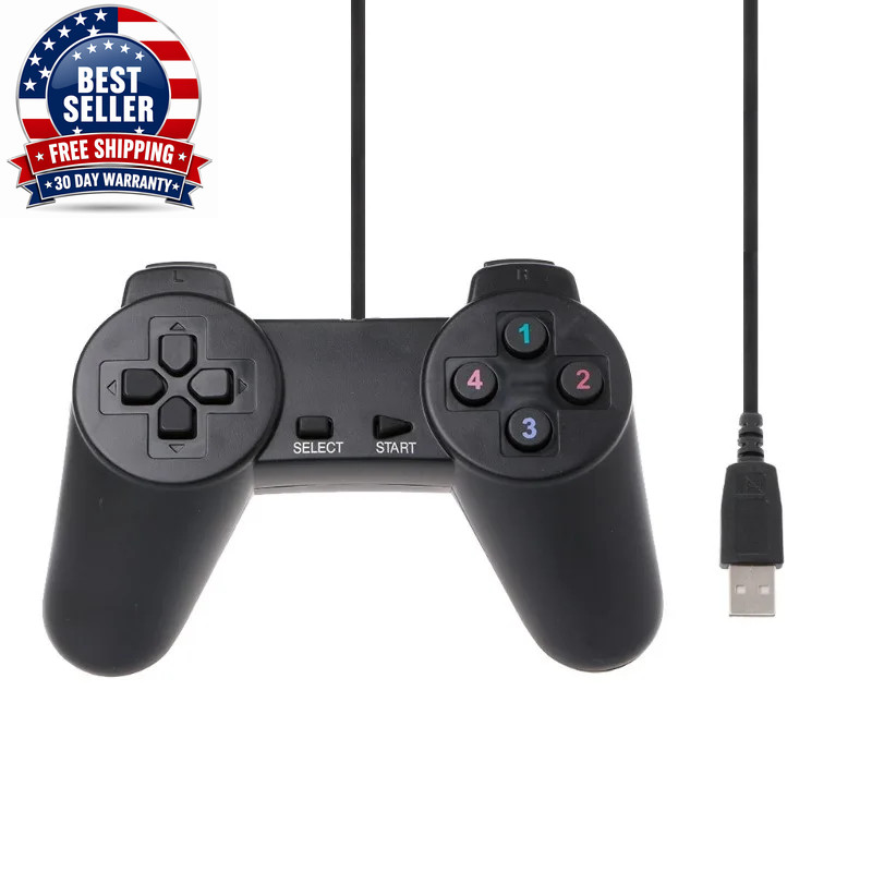 1.5M USB Wired PS1 Classic Gamepads PC Game Controller Computer Game Gamepad