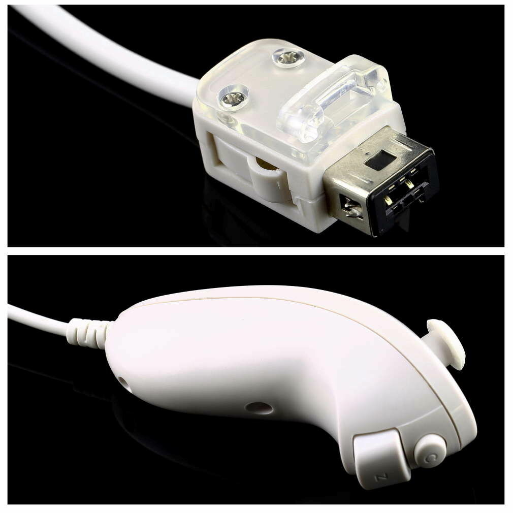Built-in Motion Plus Remote and Nunchuck Controller Set For Wii / Wii U Console
