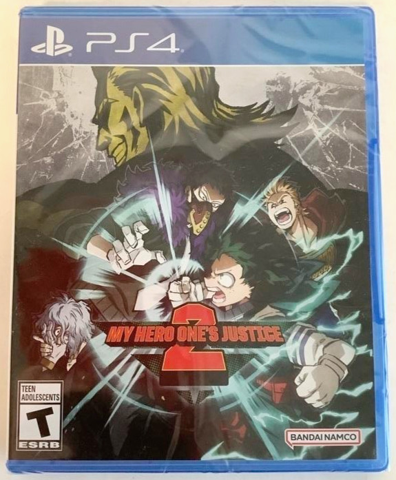 NEW PlayStation 4 PS4 MY HERO ONE’S JUSTICE 2 Bandai Video Game Academia Deku