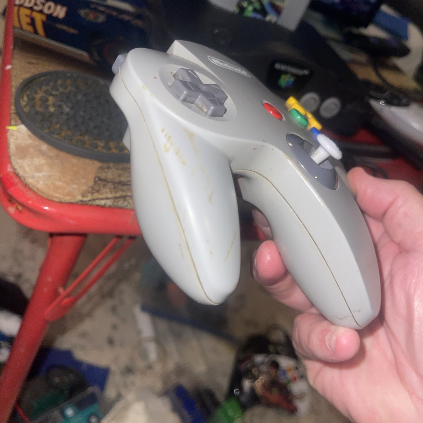 Nintendo 64 N64 Original System Console W 1 OEM Controller & Cords Free Ship