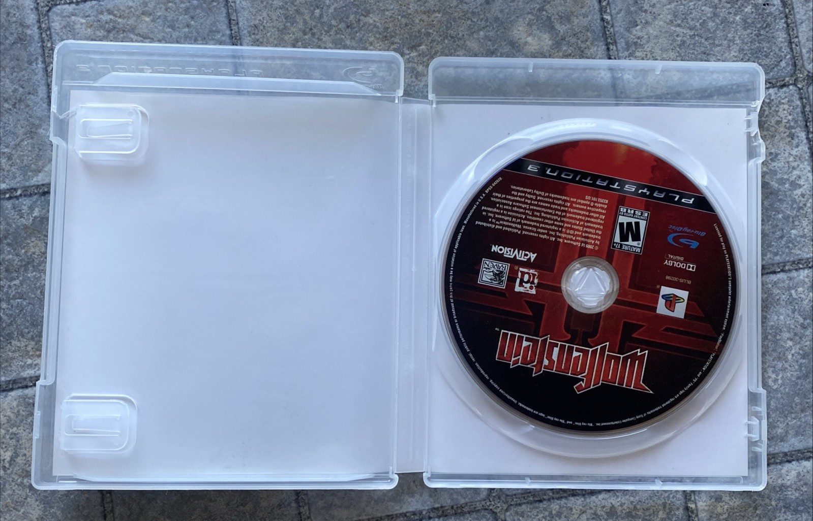 PS3 Games Lot Of 5 Wolfenstein, Sports Champions, NHL, NBA, Garden Warfare