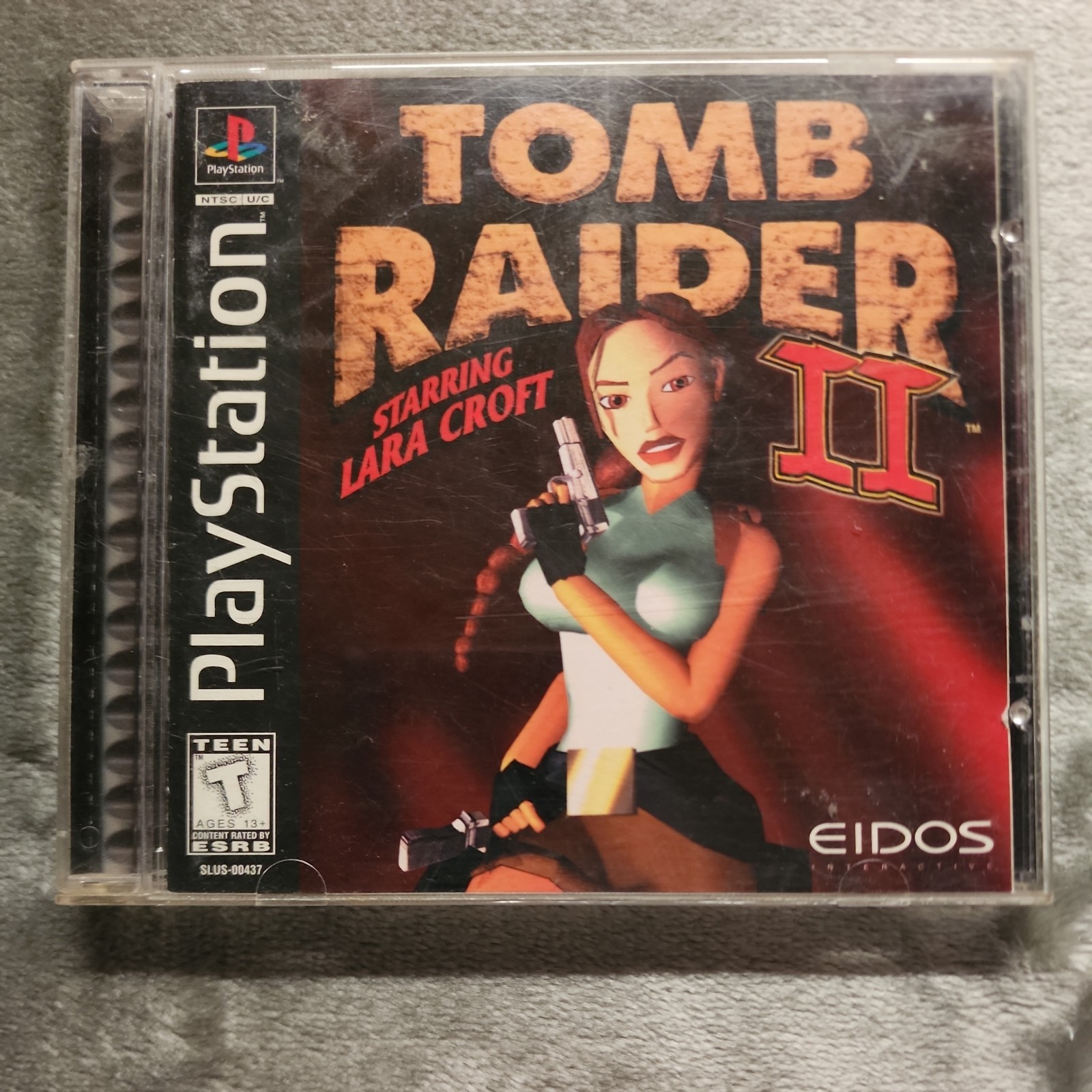 Tomb Raider II – PS1 (PlayStation 1) CIB, Tested and in Original Uncracked Case
