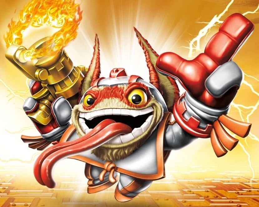 Skylanders Superchargers Double Dare Trigger Happy NFC Card FREE SHIPPING