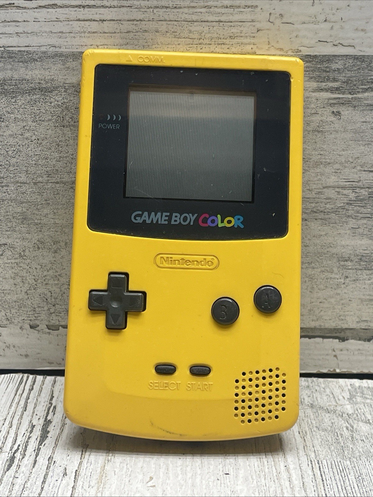 Nintendo Game Boy Color Handheld Game Console CGB-001 GBC Dandelion Yellow