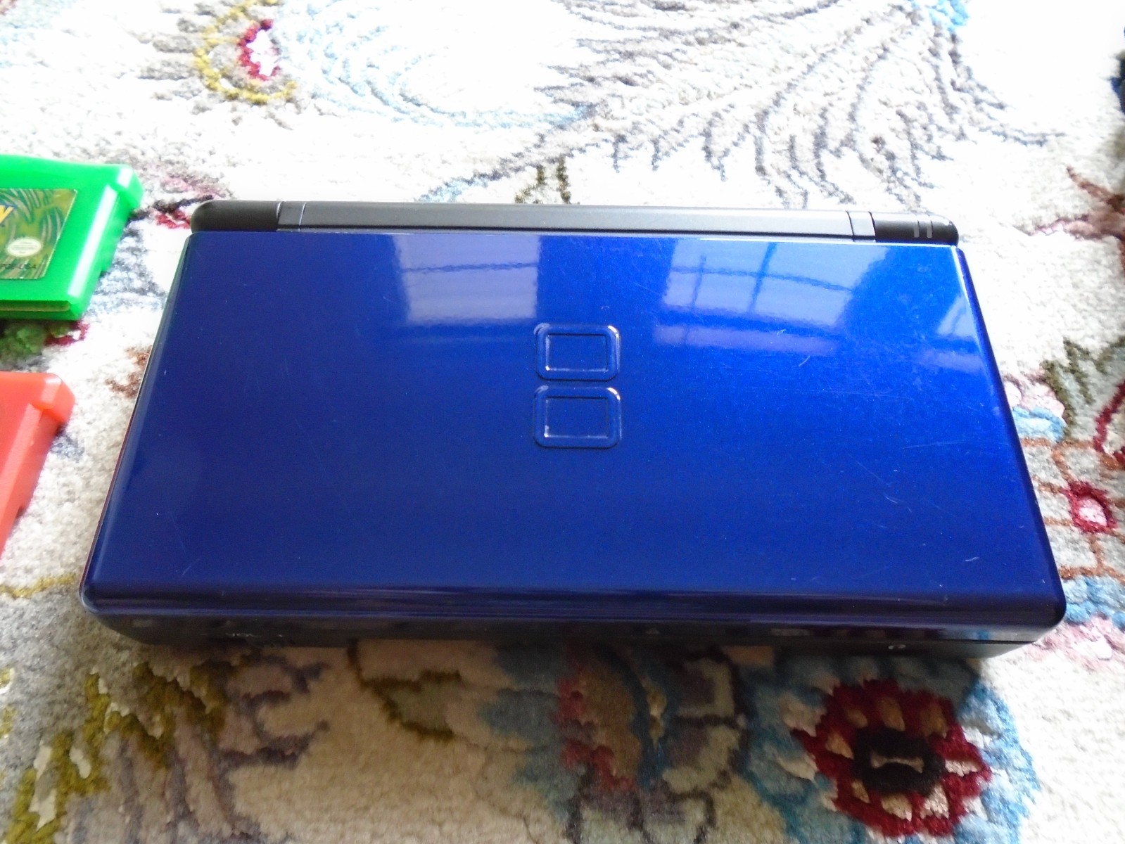 Nintendo DS Lite Blue/Black Console USG-001 w/ Pokémon games GBA USA SEE VIDEO!