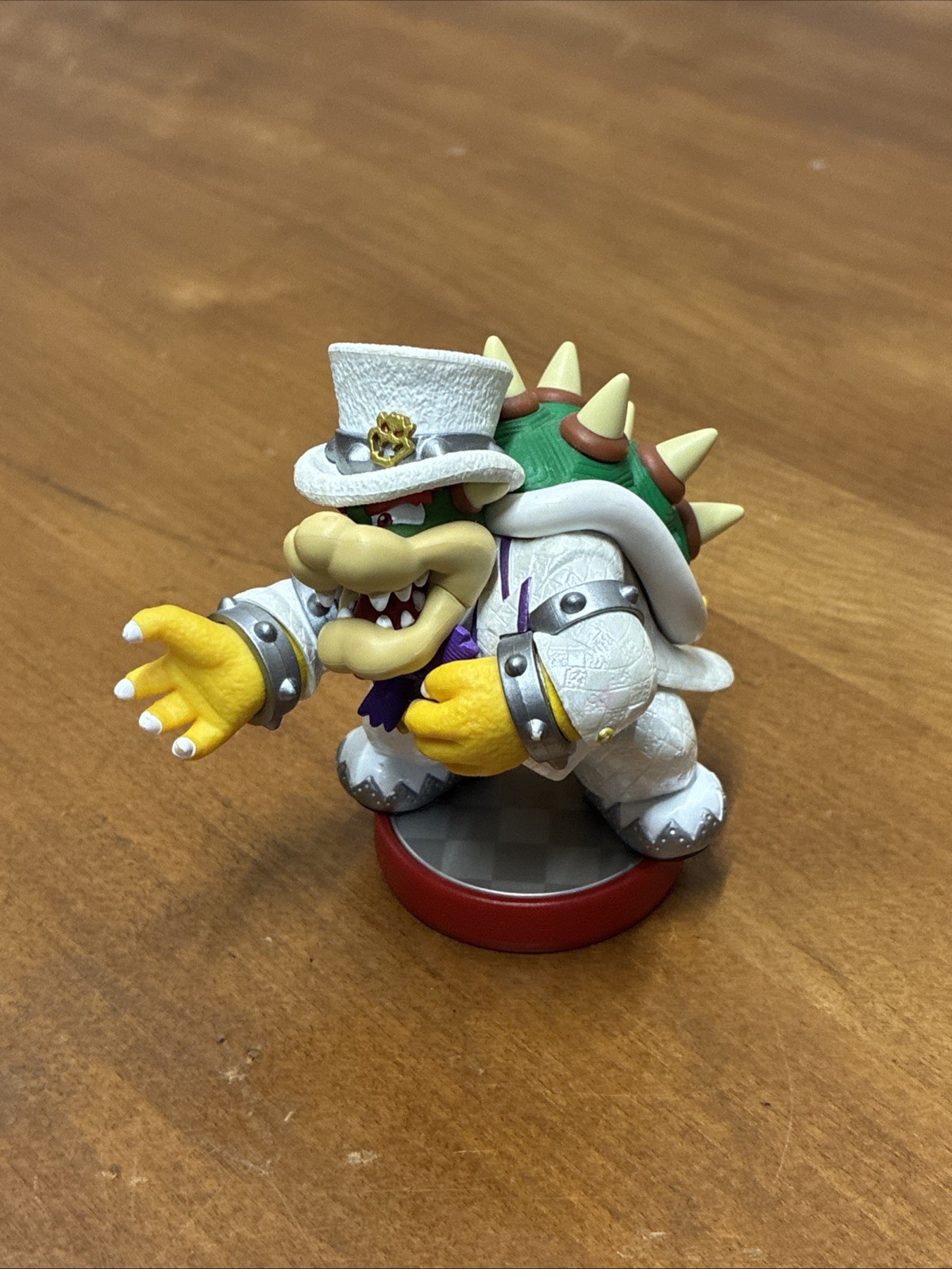 WEDDING BOWSER SUPER MARIO ODYSSEY NINTENDO AMIIBO NVL-001 LOOSE FIGURE
