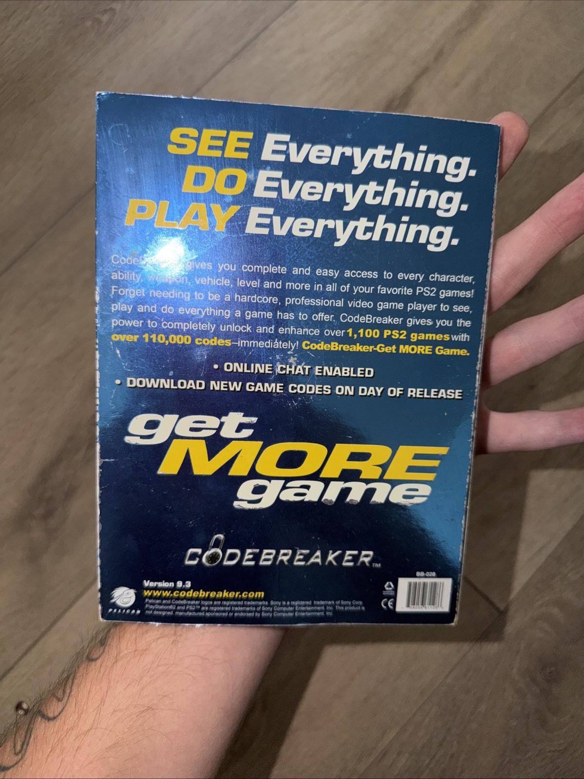 Code Breaker 9.3 For The Ps2