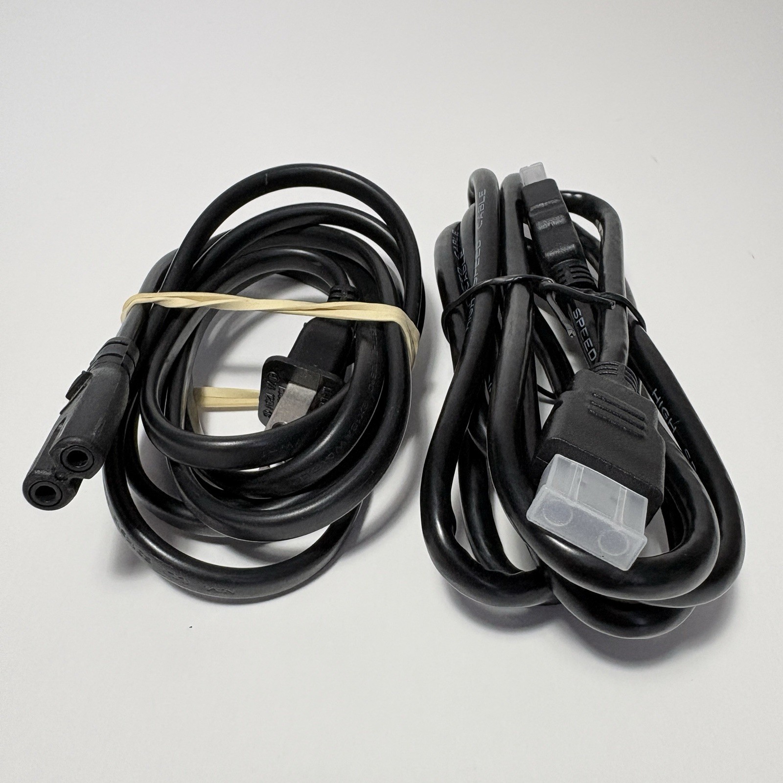 5ft AC Power Cord Cable & 6ft HDMI Cable Bundle for PS3 Slim Super Slim PS5 PS4