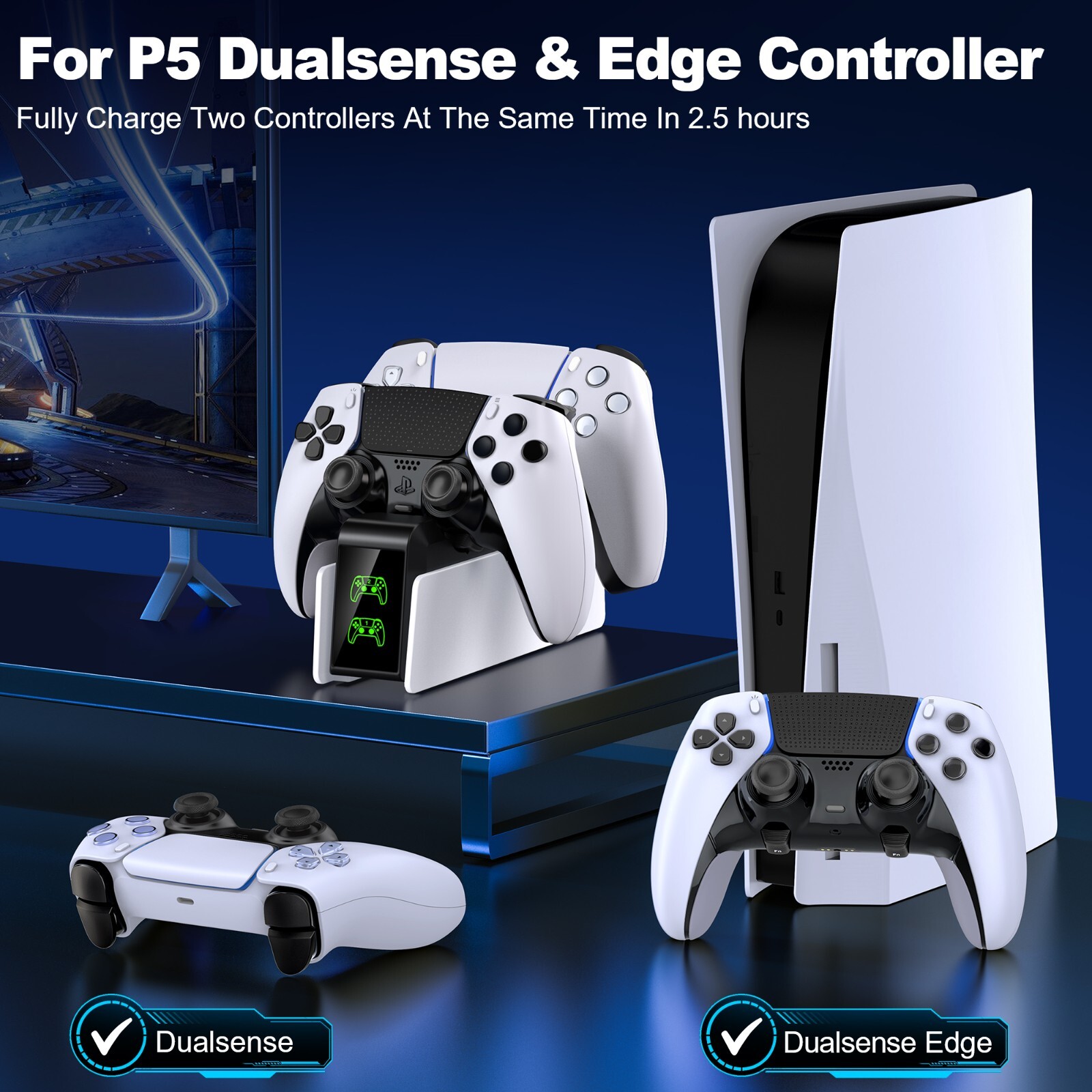 PS4 Controller Charger Dock ,PS4 Controller Charger Station for Playstation 4