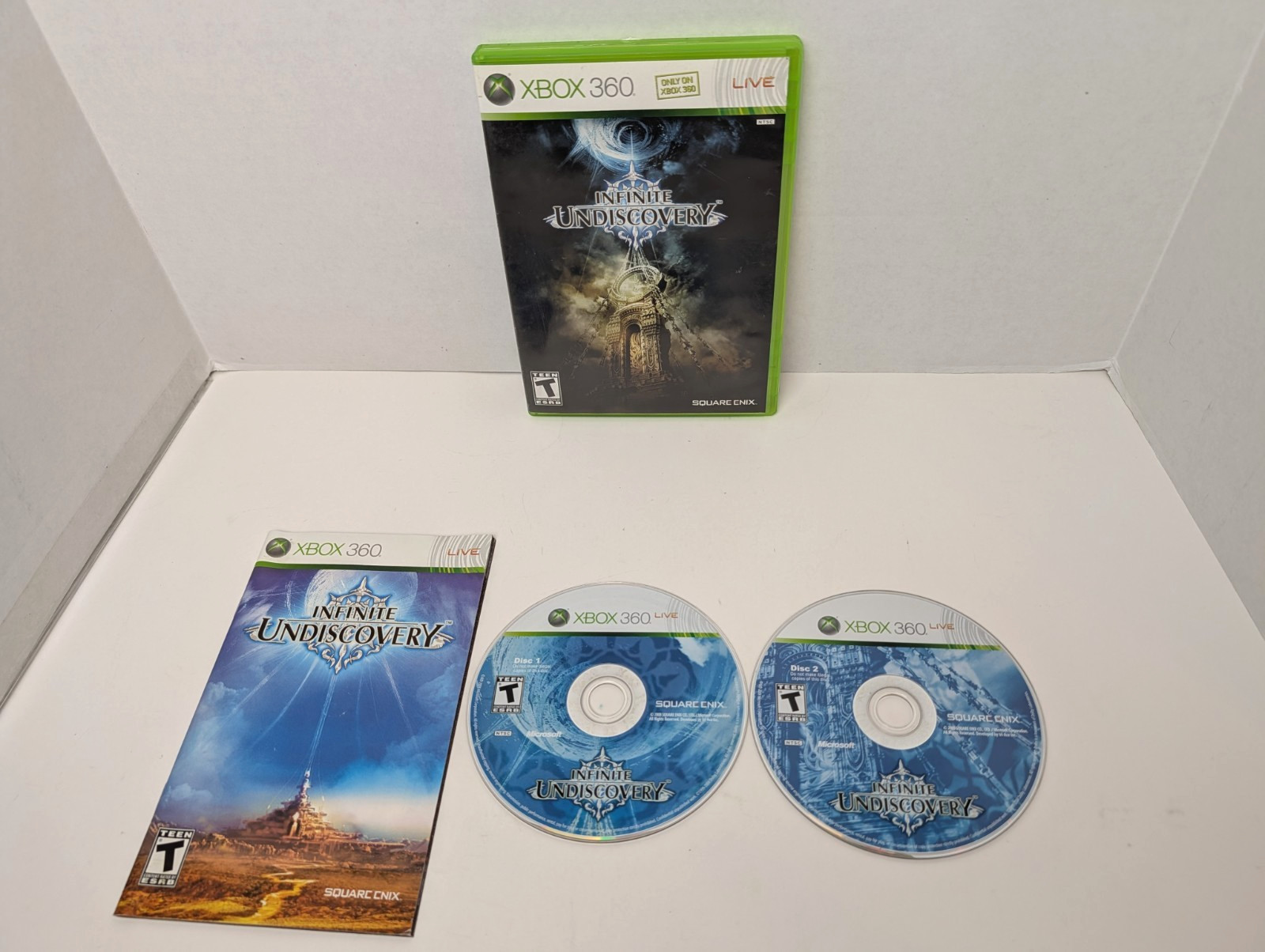 Infinite Undiscovery (Microsoft Xbox 360, 2008) CIB Tested