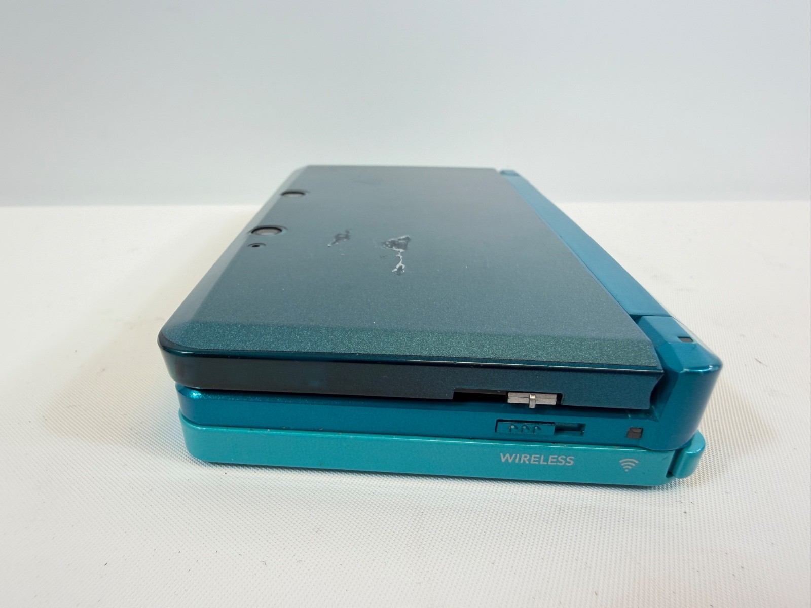 Nintendo 3DS Aqua Blue Handheld Handheld Console System CTR-001 Tested