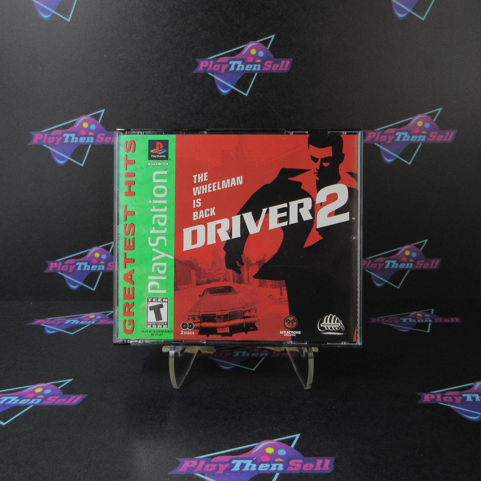 Refurbished Driver 2 PS1 PlayStation 1 GH + Reg Card Complete – Excellent Cond