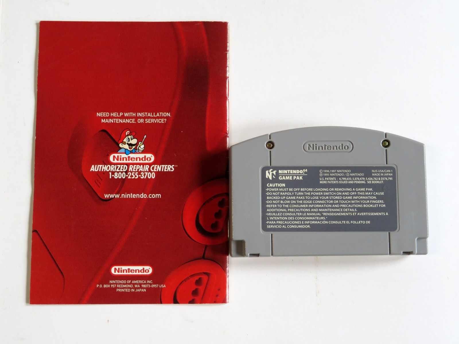 Super Smash Bros Authentic Nintendo 64 (N64)with Instruction Manual Tested