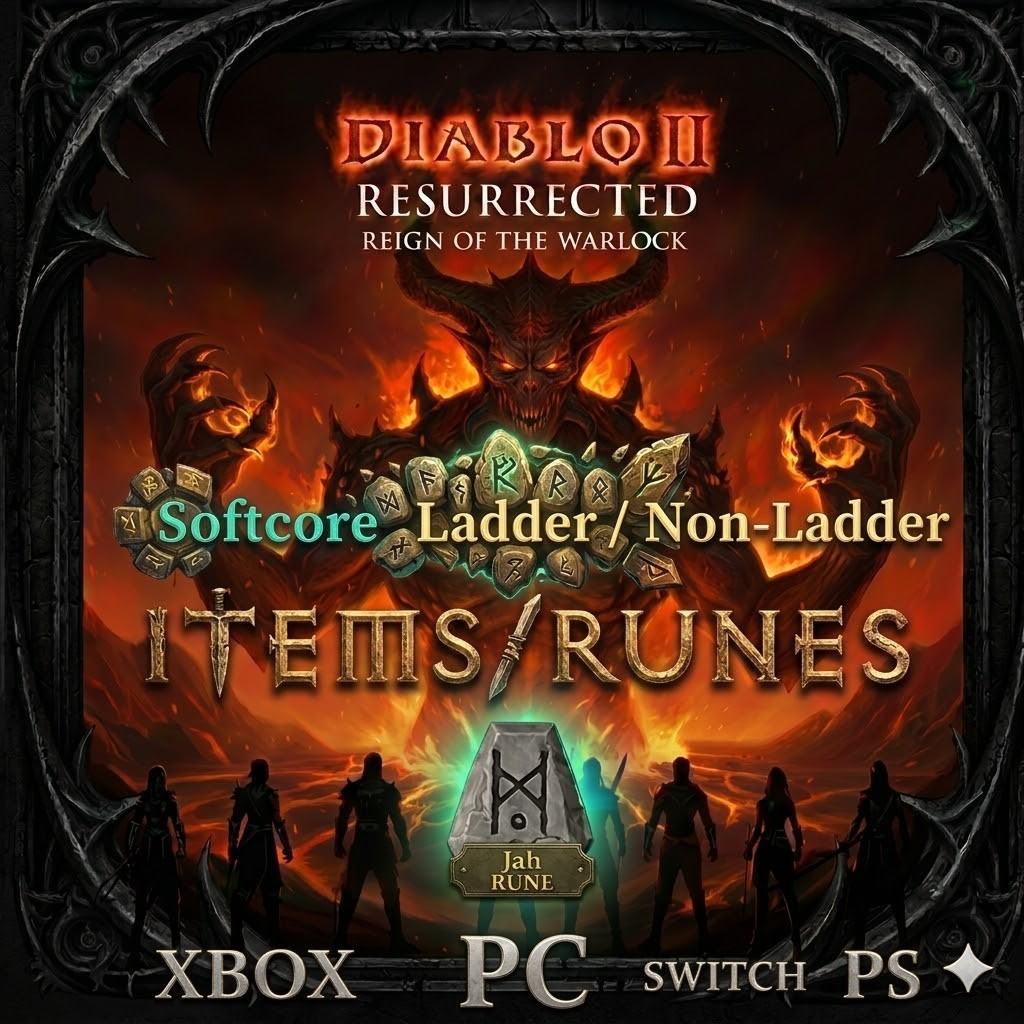 Sorc Warlock Paladin Torch d2r ROTW ladder season 13 read description Contact me