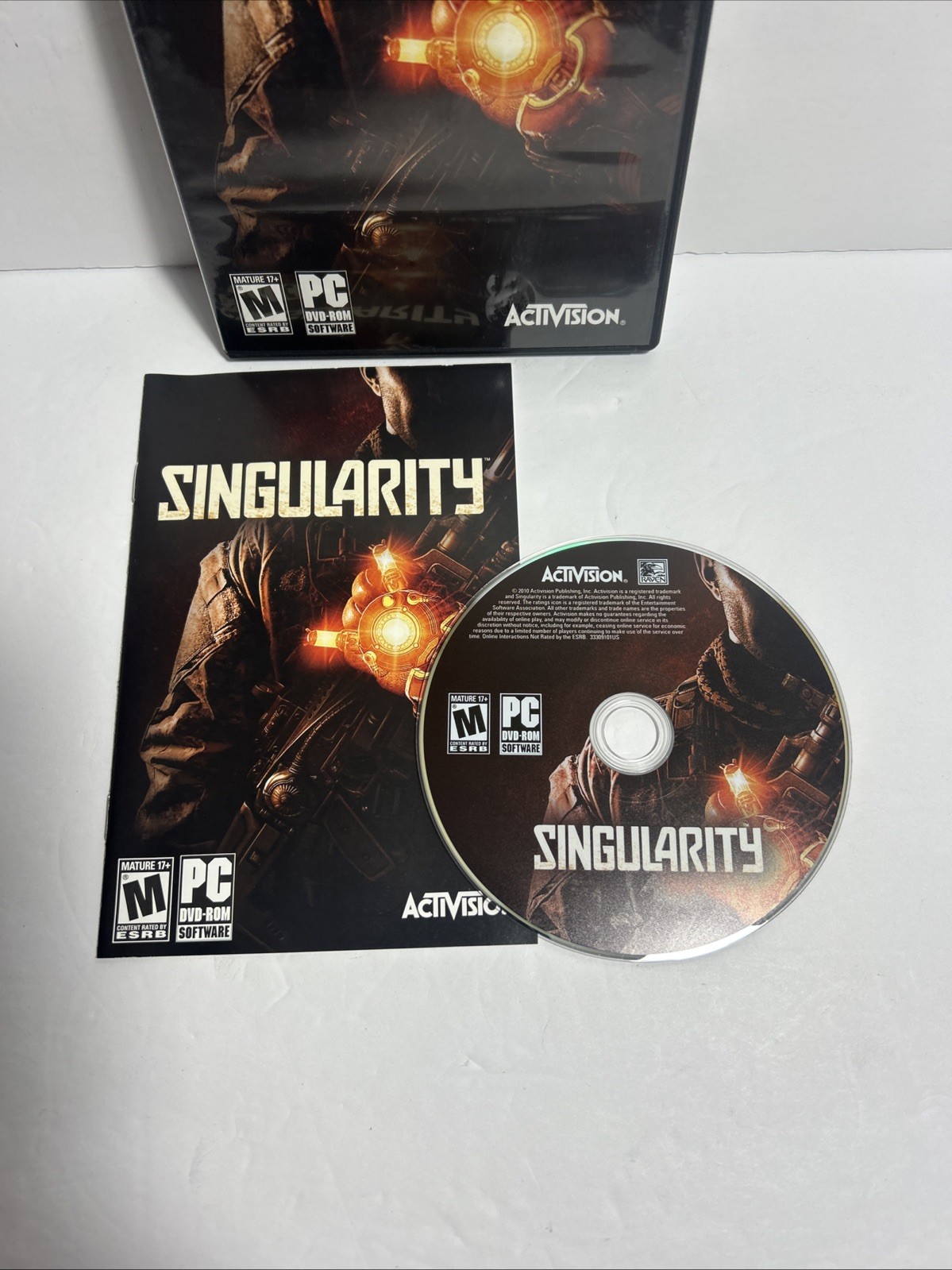 Singularity PC CIB, Near Mint Disc