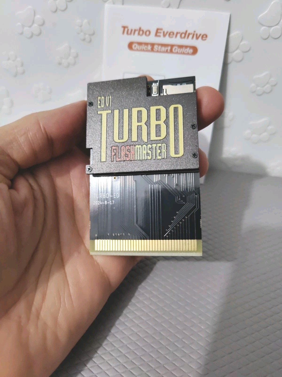 Turbo Everdrive 8g PCEngineGT,Turbo Duo,TurboGrafx 16,Turbo ExpressPC Engine DUO