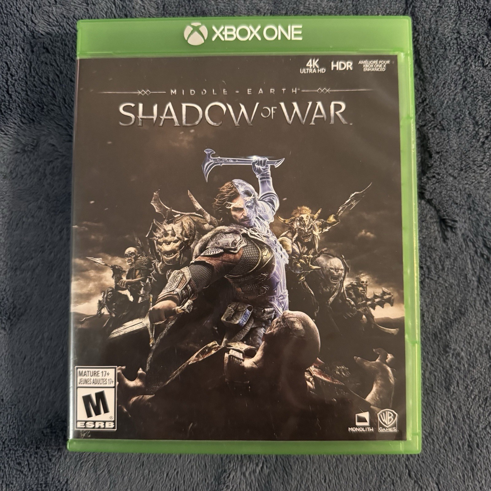Middle-Earth: Shadow of War (Microsoft Xbox One) CIB Complete & Tested