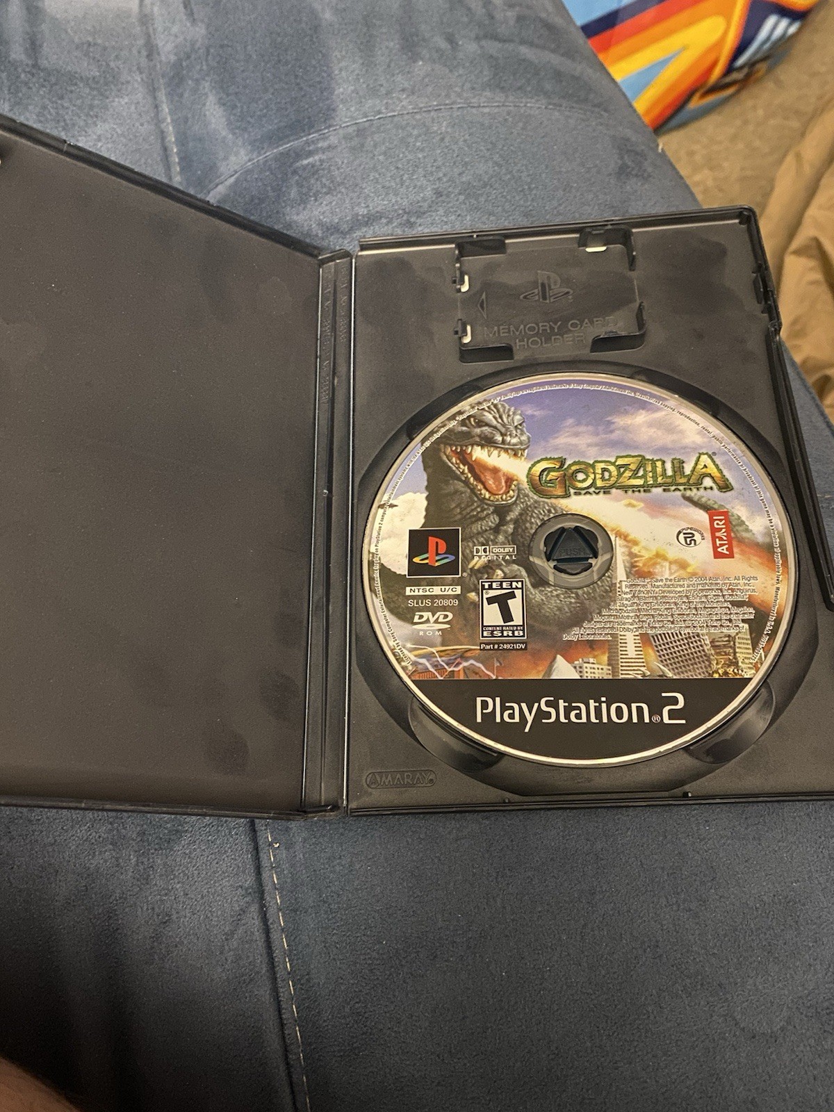 Atari Godzilla: Save the Earth PS2 NTSC-U/C 2004 Fighting Kaiju T Online