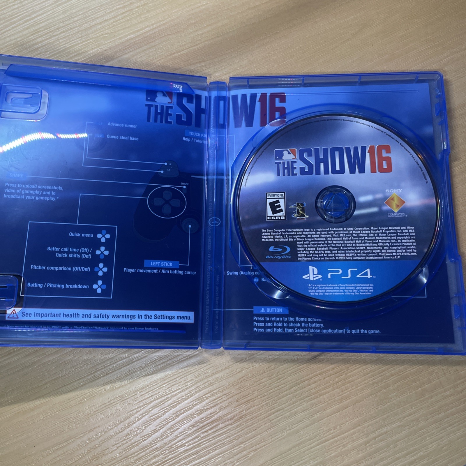 Sony Computer Entertainment MLB The Show 16 PS4 Sports Multiplayer E NTSC 2016