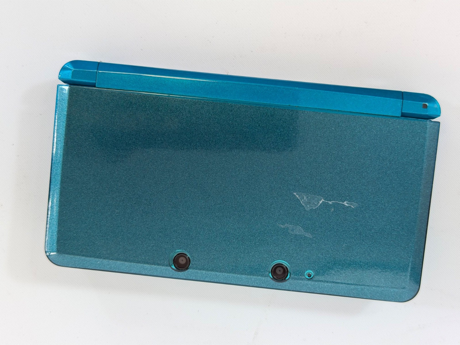 Nintendo 3DS Aqua Blue Handheld Handheld Console System CTR-001 Tested