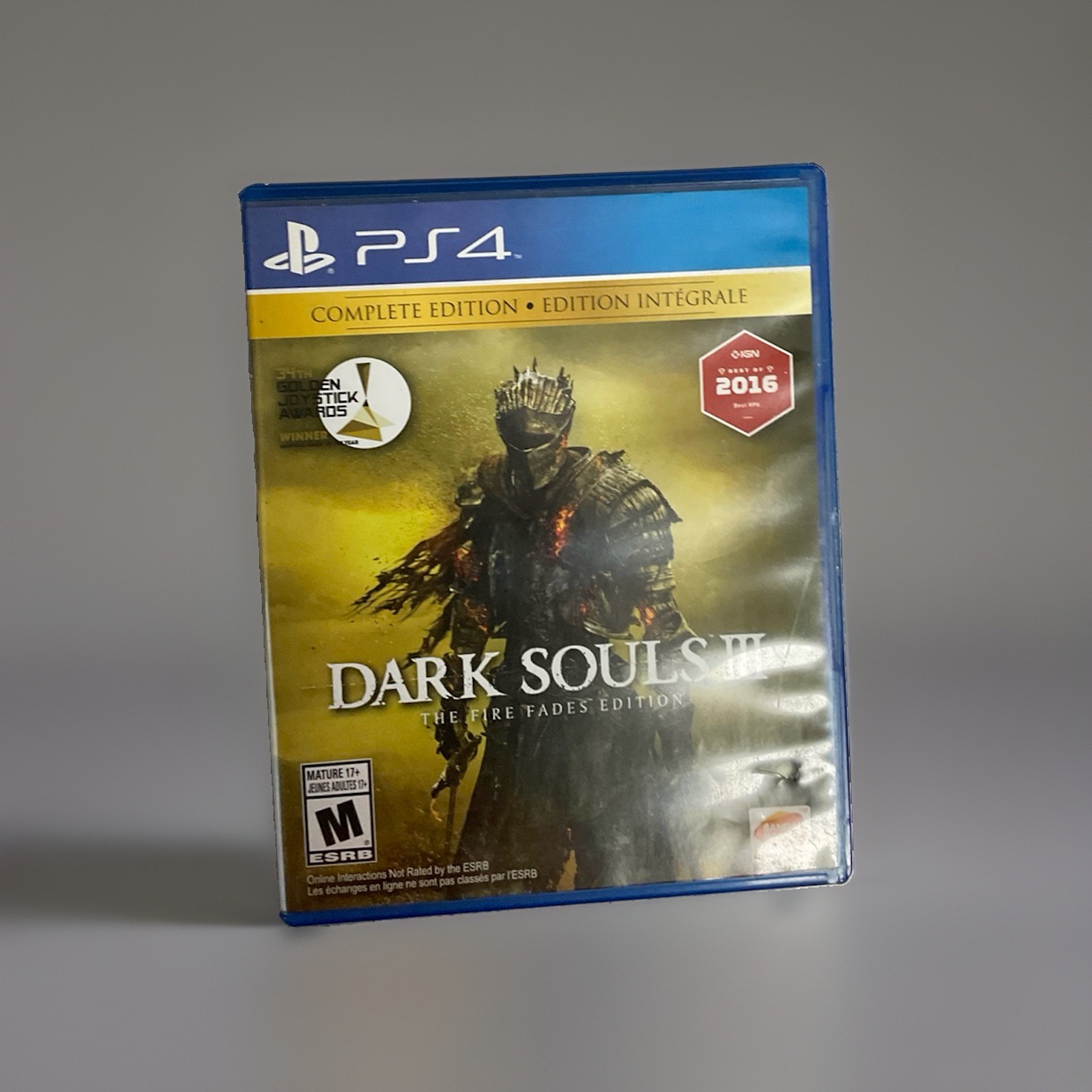 Dark Souls III 3 The Fire Fades Edition (Sony Playstation 4 5, PS4 PS5) – CIB