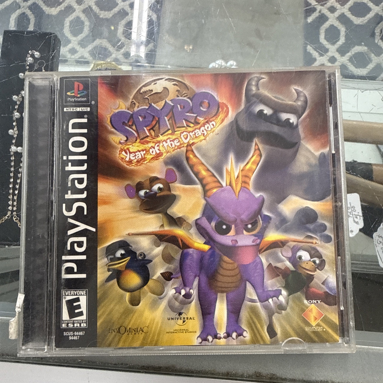 Spyro Year Of The Dragon Playstation PS1 CiB 2000 Sony Action Adventure Tested