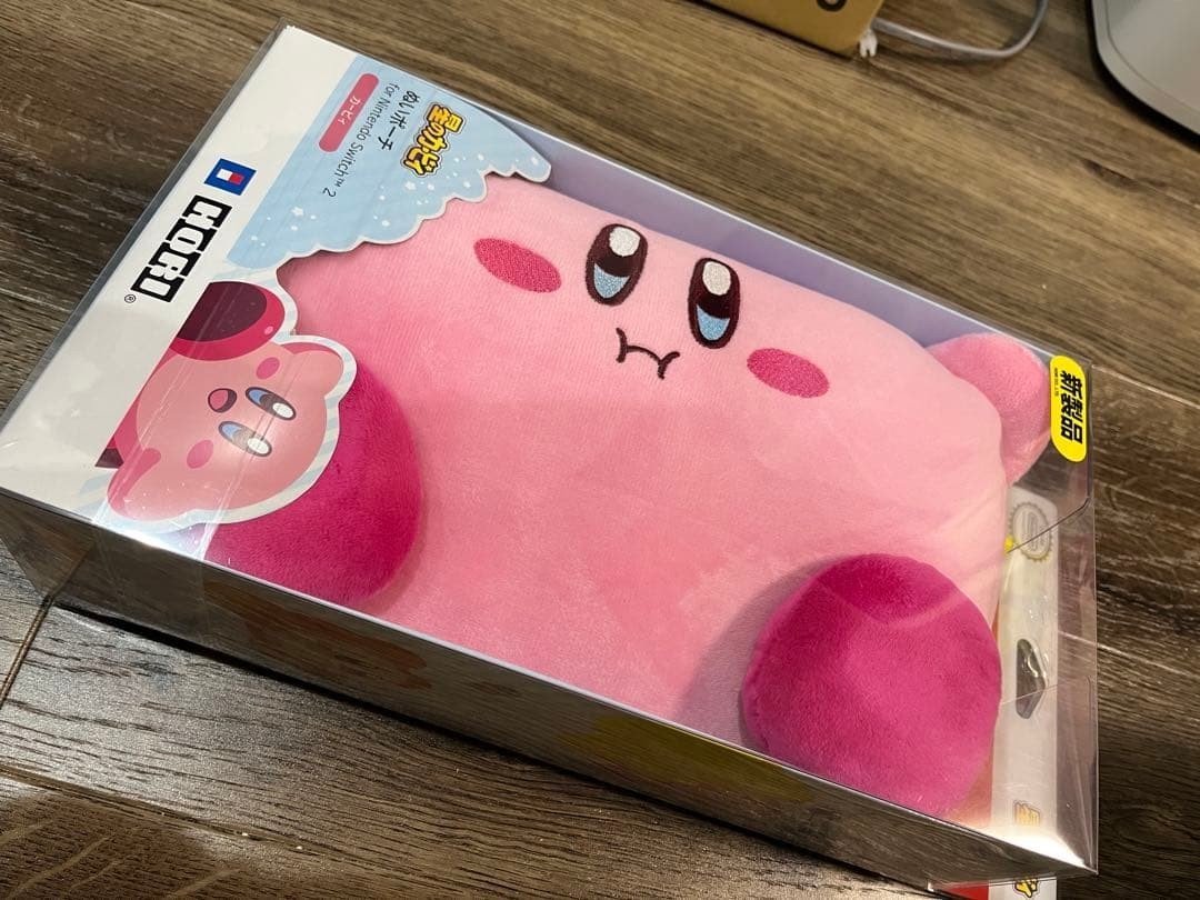 Kirby Plush Pouch for Nintendo Switch 2 OLED HORI 12.00″ 30.5cm Japan Limited