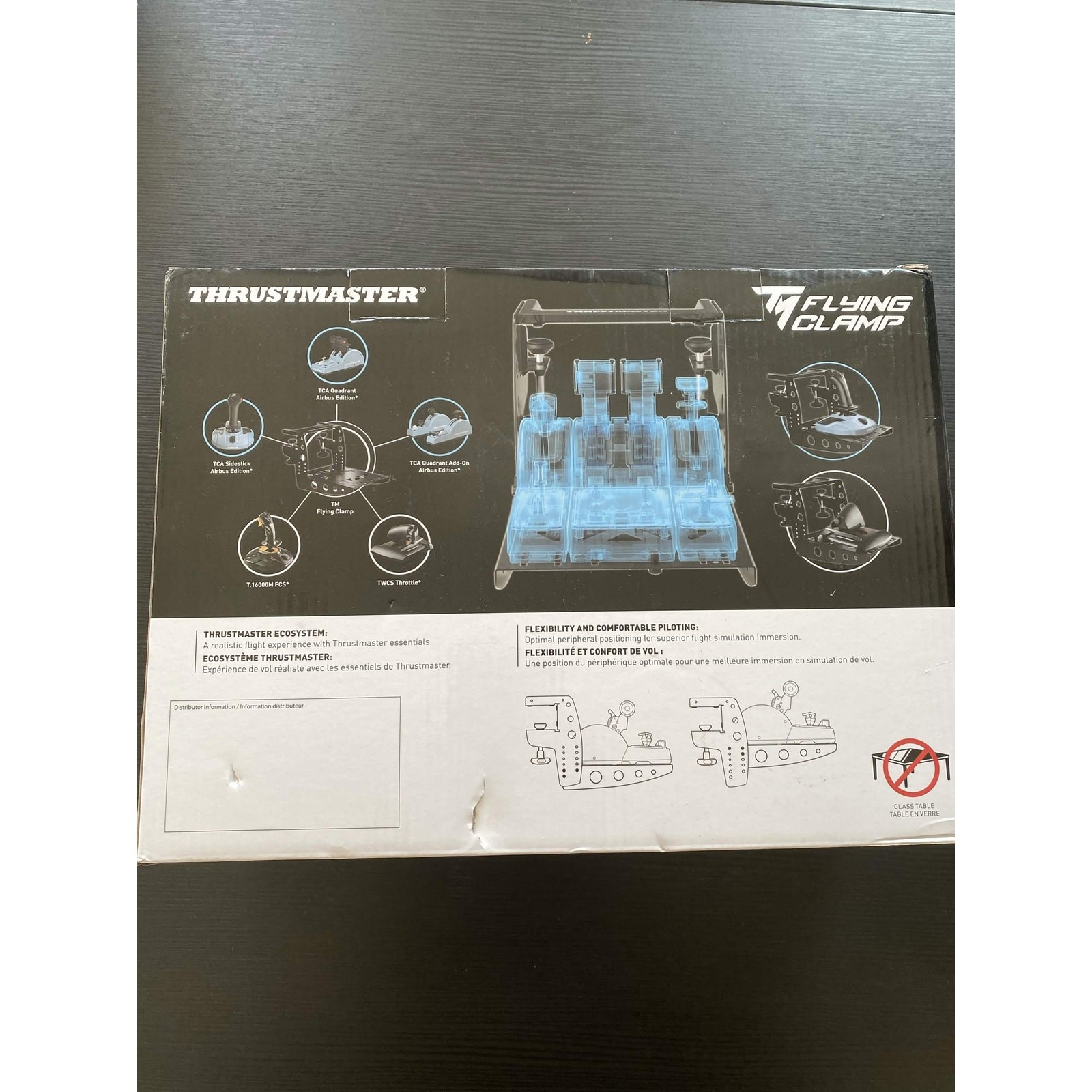 Thrustmaster TM Flying Clamp External Attachment (Open Box, New)