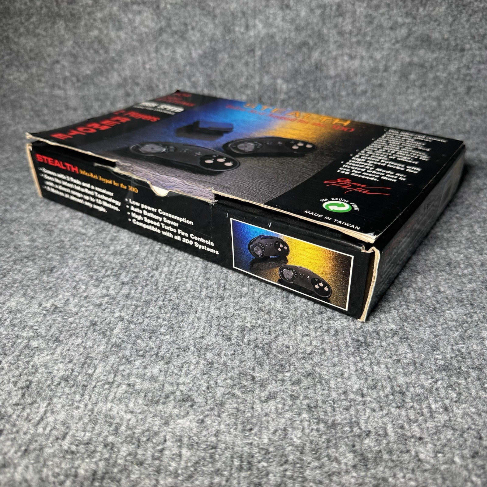 Stealth Infra-Red Joypad Controller for the Panasonic 3DO Complete in Box