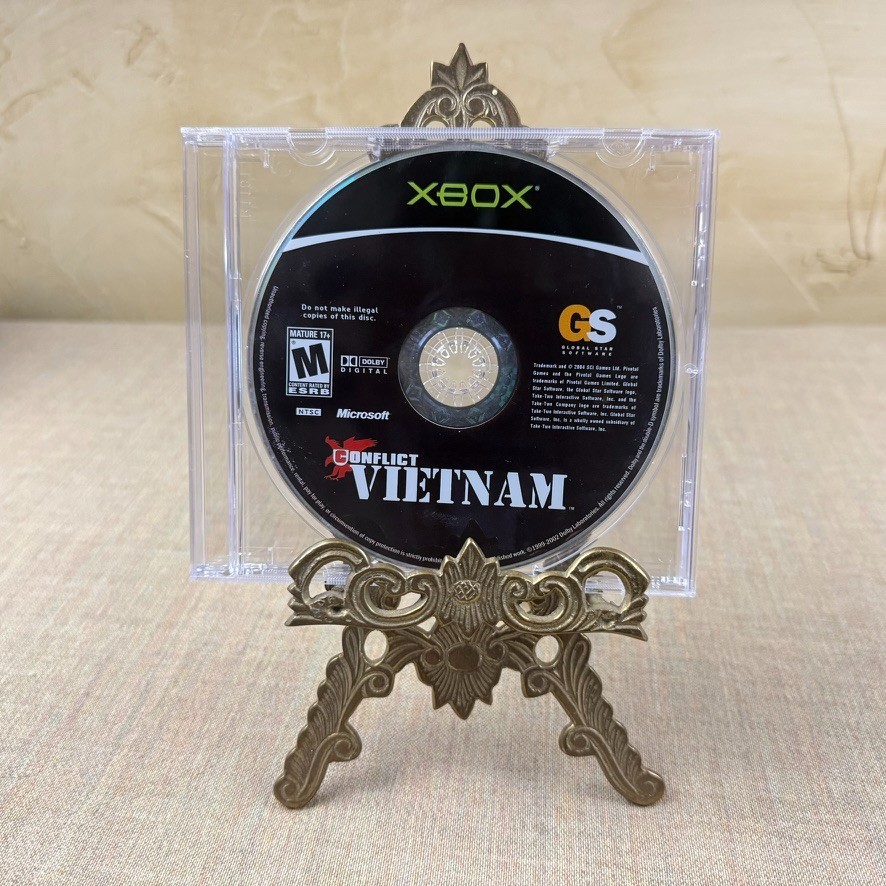 Conflict: Vietnam – Original Xbox Military FPS Game – Tested/Working – Disc Only