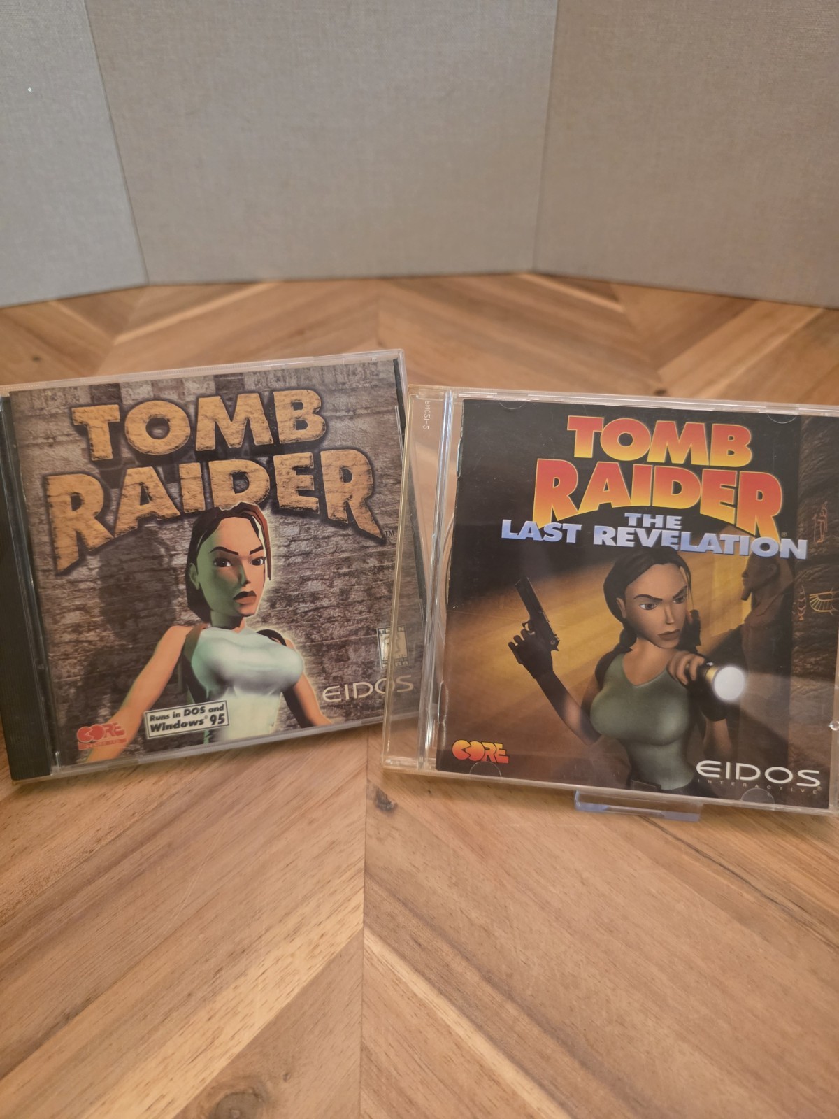 Tomb Raider 1 And The Last Revelation PC CD ROM Eidos Interactive – 1996, 1999