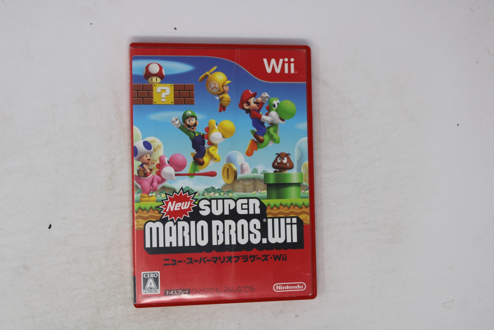 New Super Mario Bros. Wii (Japan) Wii (Region Locked) JPN