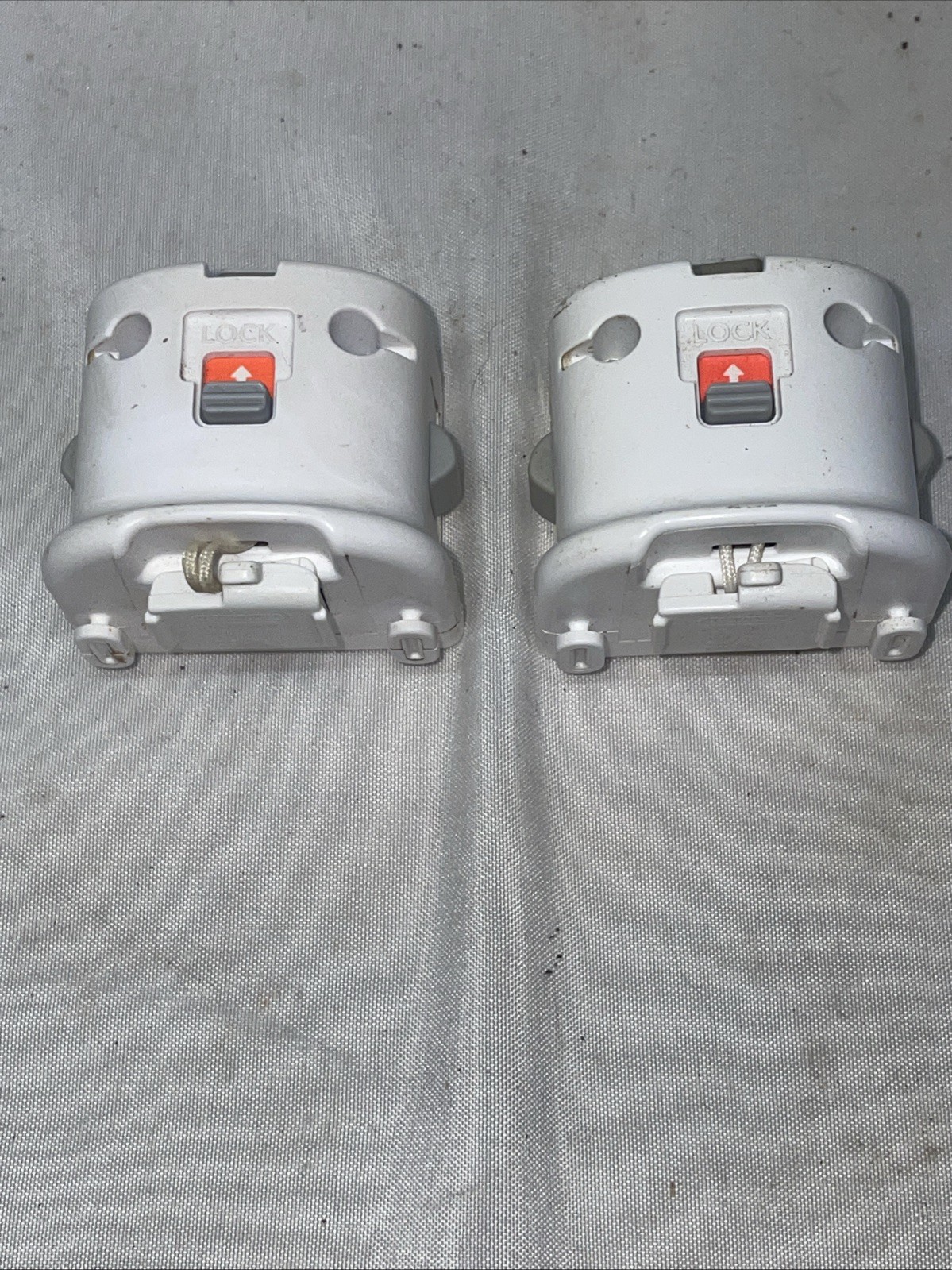Lot Of 2 Nintendo OEM Wii White Motion Plus Remote Adapter Attachment RVL-026