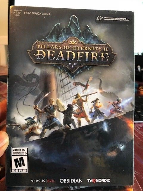 SEALED PILLARS OF ETERNITY II DEADFIRE PC/MAC/LINUX UPC 811994021625