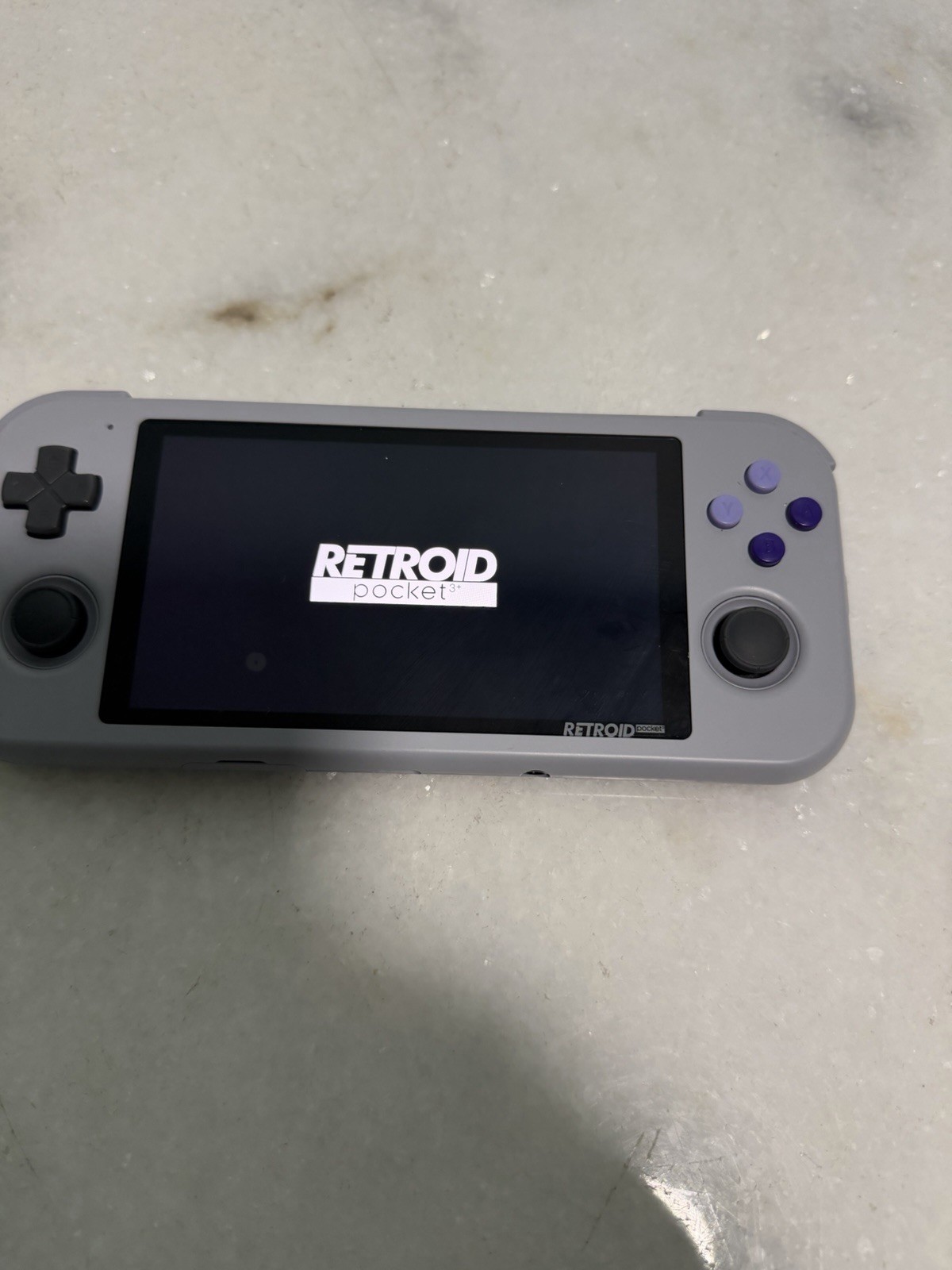 Retroid Pocket 3+ Gray 4GB RAM Handheld Retro Gaming Console Used