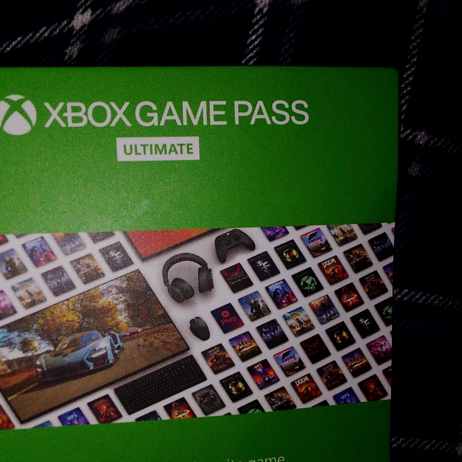Microsoft Xbox Game Pass Ultimate Prepaid Gaming Card for Xbox Console
