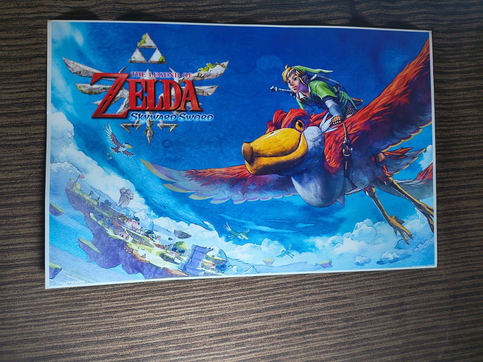 The Legend Of Zelda Skyward Sword 17in.X11in. Pister