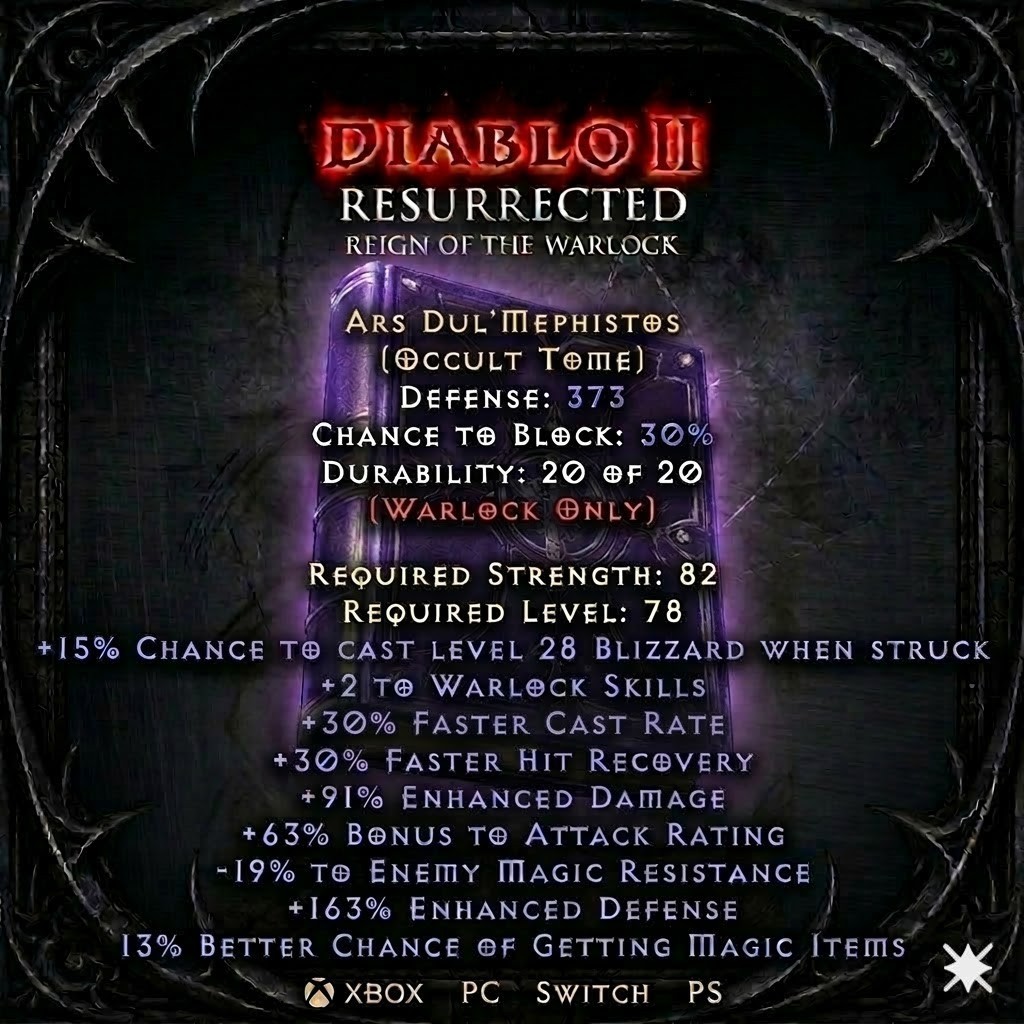 DIABLO 2 RESURRECTED HARDCORE ITEMS RUNES ENIGMA ROTW LADDER SEASON 14 D2R