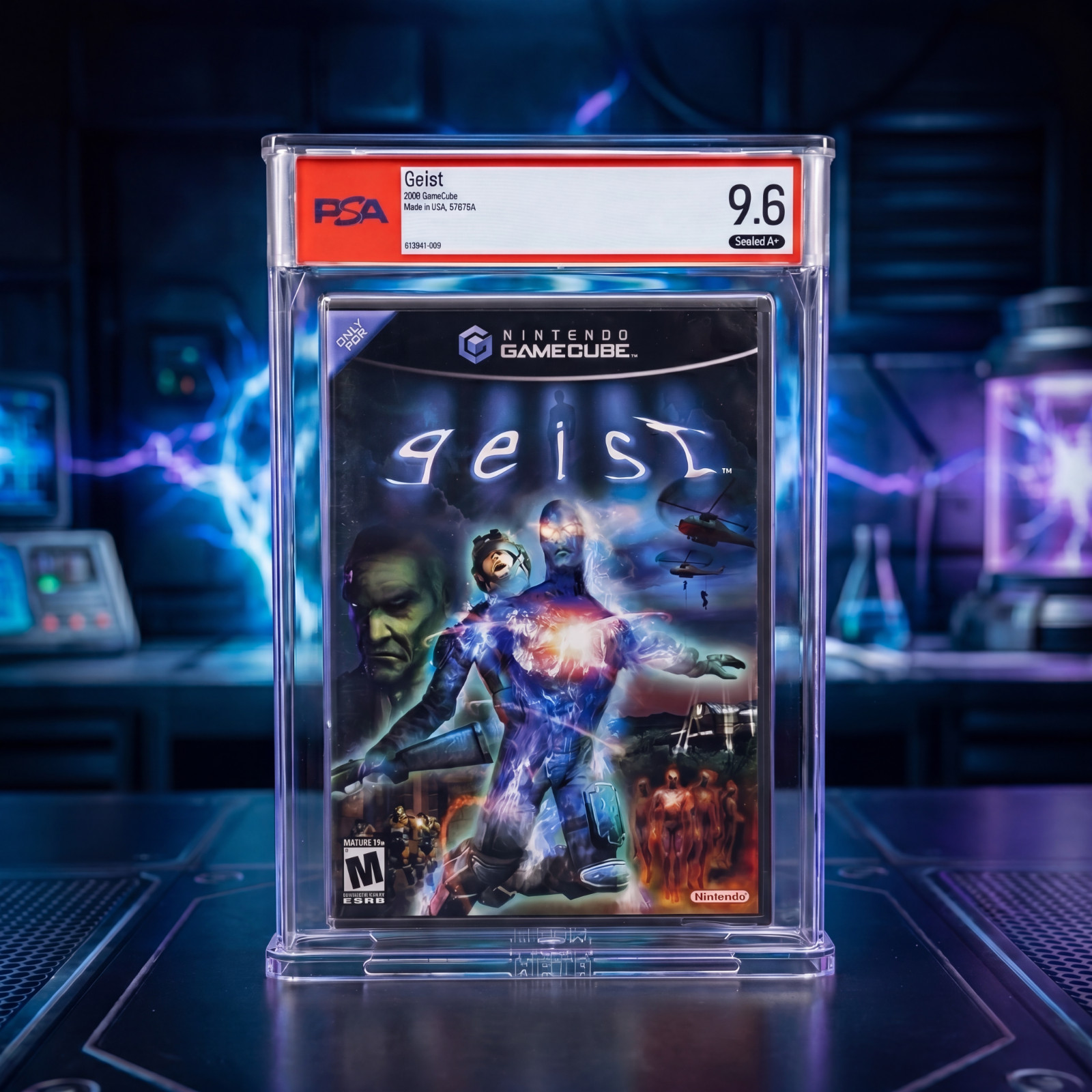 Geist • PSA 9.6 A+ • GameCube • Not VGA/CGC