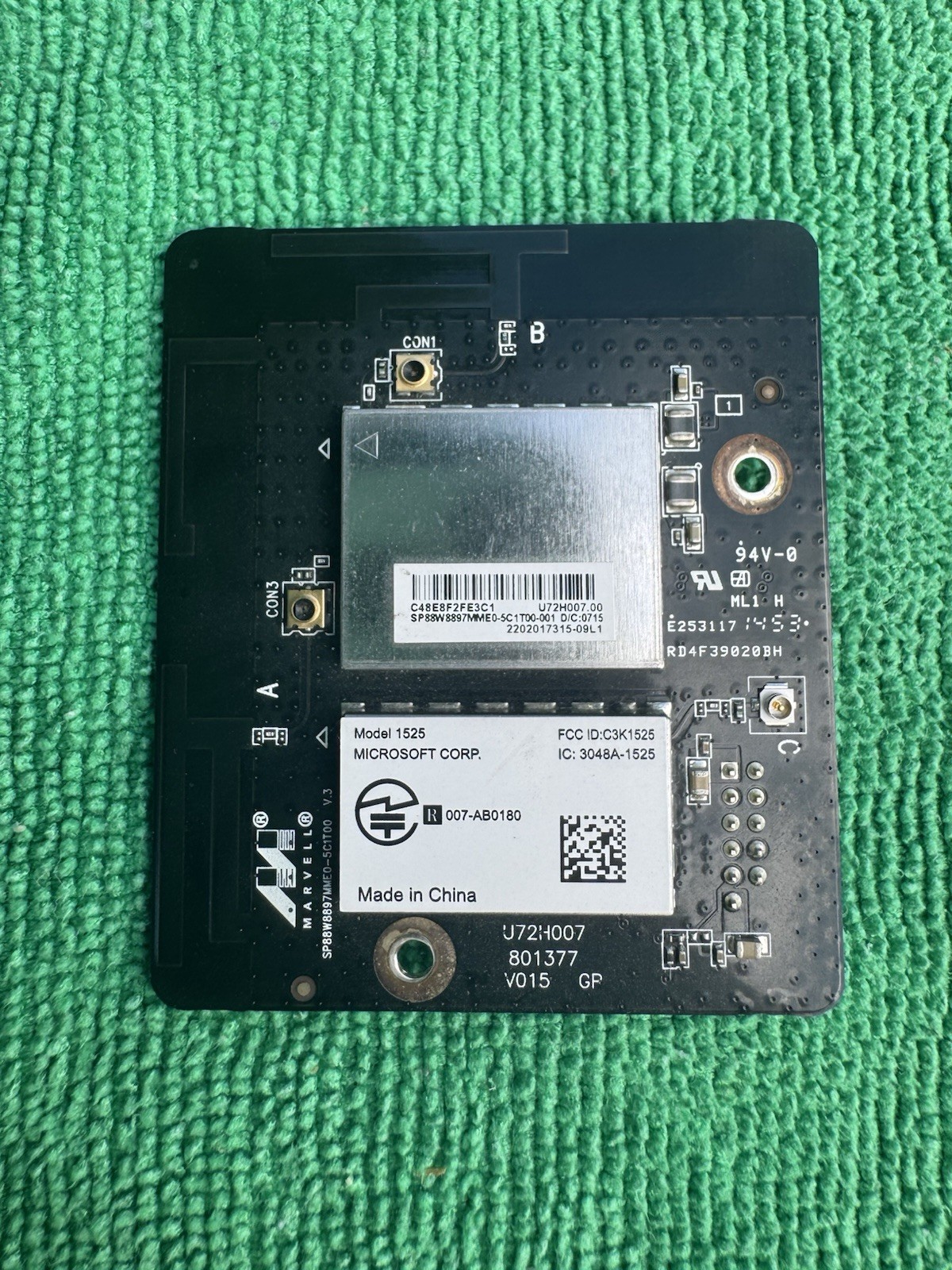 OEM Microsoft Xbox One Replacement Wi-Fi & Bluetooth Module – Model 1525