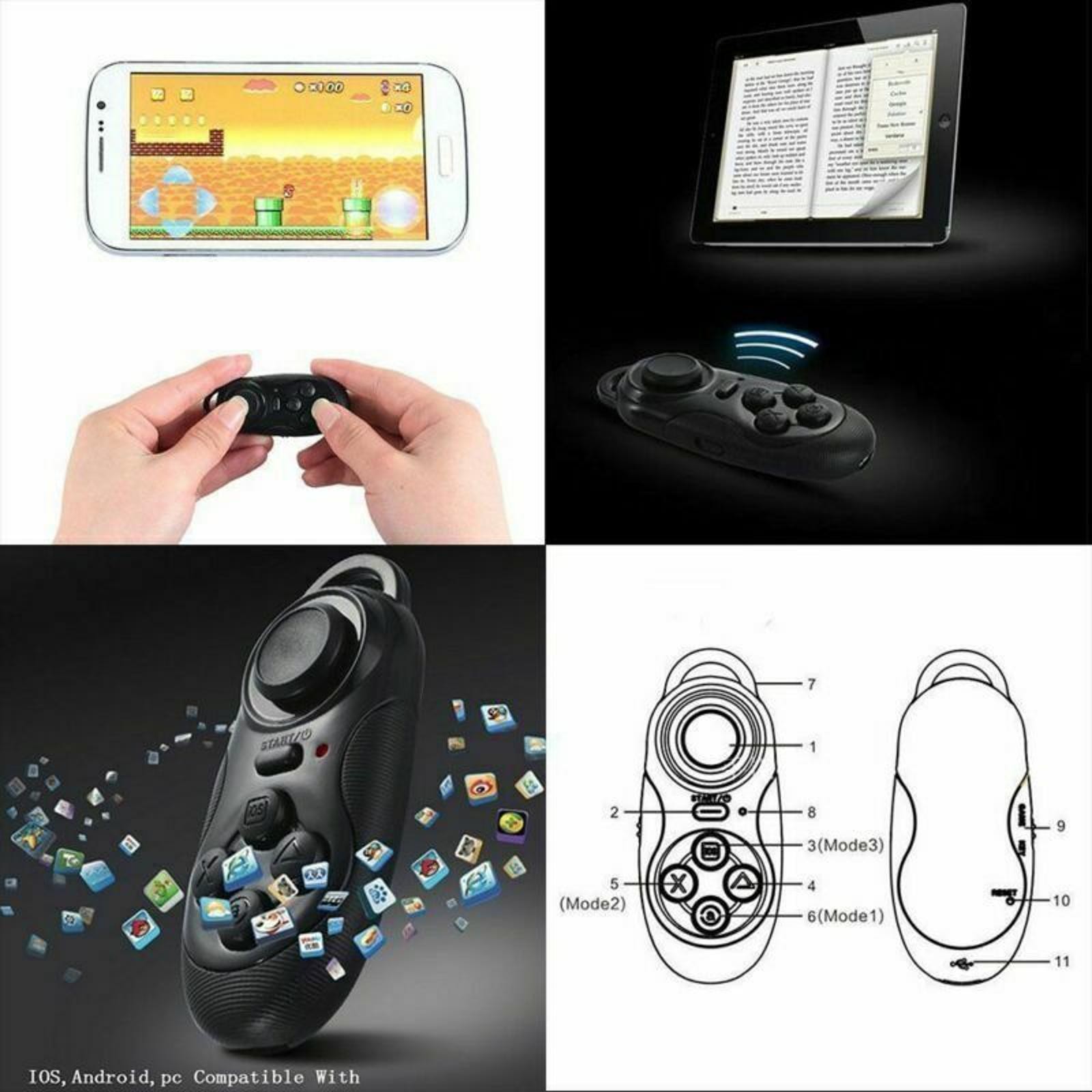 Game Controller Remote Control Gamepad For IOS/Android Smartphone Joystick