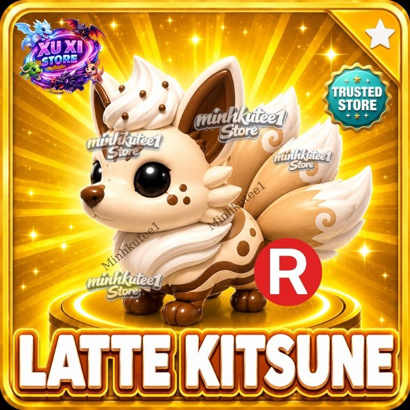🦊 Latte Kitsune | MFR/NFR/FR Adopt Pet – Trusted Store & Instant Fast Delivery