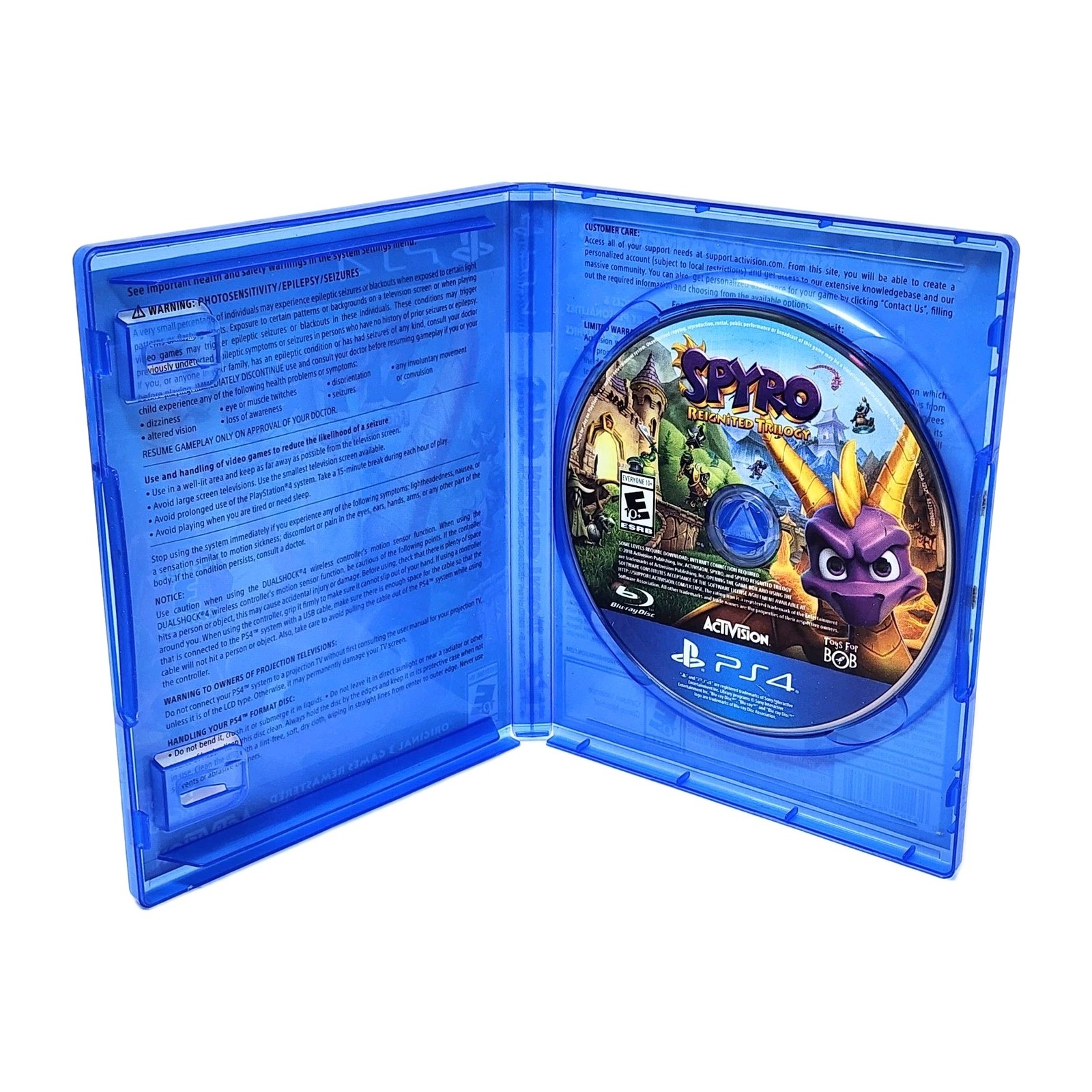 Spyro Reignited Trilogy PS4 Playstation 4 Video Game