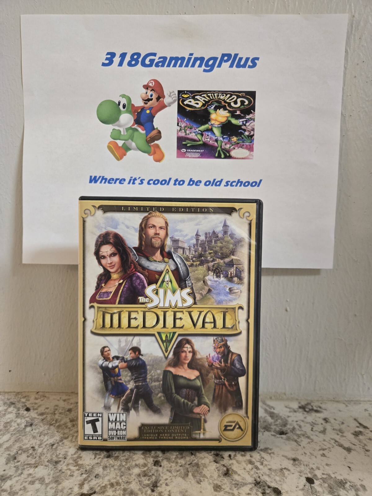The Sims Medieval Limited Edition (Windows/Mac, 2011) CIB RARE FAST SHIPPING