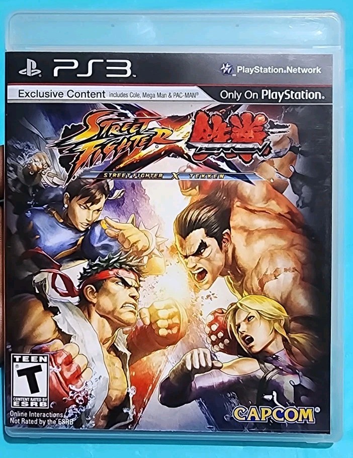 Street Fighter X Tekken (Sony PlayStation 3) PS3, Tested & Working CIB